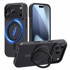 Tech-Protect MagRing MagSafe ümbris jaoks iPhone 17 Pro - matt must