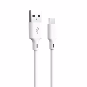 Forever recycling  kaabel USB-A - USB-C 1,5m 3A KR60-AC-00 valge