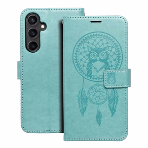 MEZZO Book ümbris jaoks SAMSUNG S23 FE dreamcatcher roheline