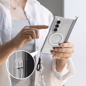 Ringke Fusion Magnetic MagSafe Ümbris jaoks Samsung Galaxy Z Fold 7 - Clear