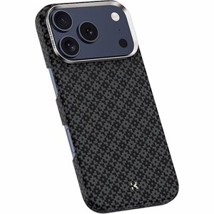 Must Benks Magnetic Armor Air Armor Grid 600D kevlari ja metallraamiga ümbris (C.K.FL.AP.BK.0072) mudelitele iPhone 18 Pro / iPhone 17 Pro