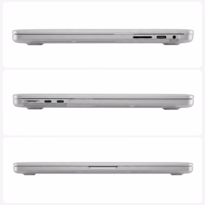 Tech-Protect Softshell ümbris MacBook Air 15 2023 / 2024 / 2025 / 2026 jaoks, matt must