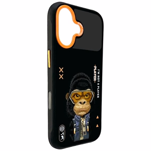 Nimmy Cool&Cute 2.0 Gorilla Ümbris jaoks iPhone 17 - Must