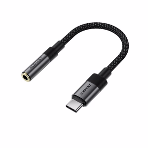 Acefast J12 USB-C 3.5mm mini jack adapter - must