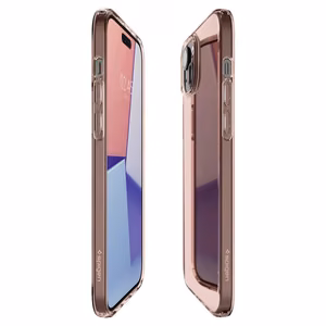 Spigen Crystal Flex iPhone 15 Plus Ümbris - roosa/läbipaistev