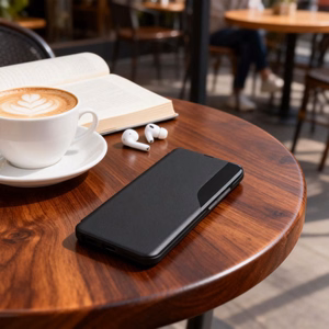 Tech-Protect Nutikas View Ümbris for Samsung Galaxy A57 5G - must