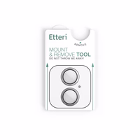 Etteri camera lens protector for iPhone 17 valge