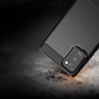 Ümbris jaoks Samsung Note 20 Carbon must