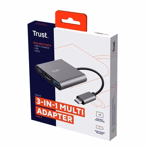 Trust Dalyx USB 3.2 Gen 1 (3.1 Gen 1) Type-C alumiinium, must