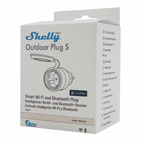 Shelly Plug S MTR Gen3 IP44 12A nutikas outdoor outlet