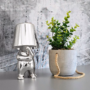 Night lamp hõbedane Man disain G