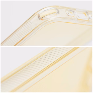 MATRIX CLEAR Ümbris jaoks IPHONE 15 Pro kollane