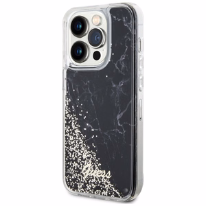 Guess GUHCP14LLCSGSGK iPhone 14 Pro 6.1" must/must hardcase Liquid Glitter Marble