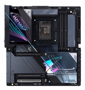 GIGABYTE Z890 AORUS MASTER AI TOP emaplaat — toetab Intel Core Ultra (Series 2) protsessoreid, 20+1+2-faasiline VRM, DDR5 kuni 9500 MHz (OC), PCIe 5.0 M.2, Wi-Fi 7, Thunderbolt 4