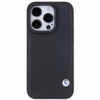 BMW Leather sinine Dots iPhone 15 Pro Max Ümbris - must