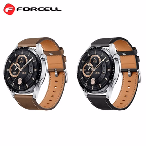 Strap to Samsung Galaxy Watch Forcell F-Design FS21 holes eco-friendly leather 22 mm must