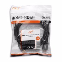 HDMI-HDMI kaabel (v2.1 | 8K | 2 m) must