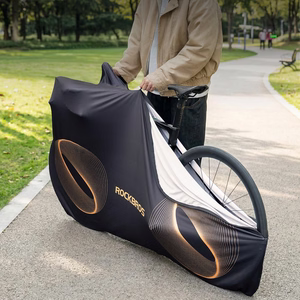 Rockbros D97 elastne kate 24"-29" elektri-, gravel- ja mägijalgratastele ning 700C maanteejalgratastele - must