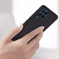 Nillkin Textured Case vastupidav tugevdatud ümbris koos geelraami ja nailonist tagaküljega Samsung Galaxy M53 5G jaoks must