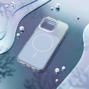 Etteri Hidden Pearl чехол для iPhone 16 6,1" голубой