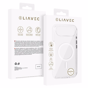 Liavec Pure Ümbris jaoks Iphone 17 Air valge