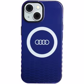 Audi IML Big Logo MagSafe ümbris jaoks iPhone 15 / 14 / 13 - sinine