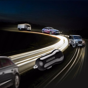 Ugreen autolaadija 2x USB 24W 4.8A (2x 2.4A) must (50875)