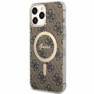 Guess GUHMP13XH4STW iPhone 13 Pro Max 6.7" коричневый/коричневый hardcase 4G MagSafe
