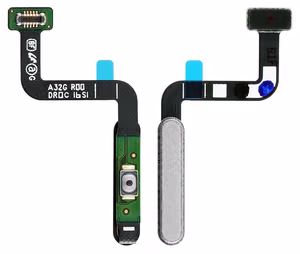 Flex Samsung A326 A32 5G koos on/off ja fingerprint Valge original (service pack)