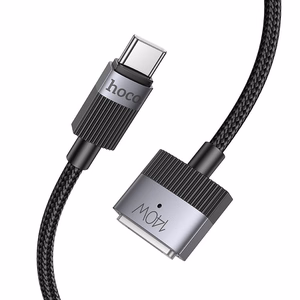 Kaabel USB C - Mag3 Hoco 5A 140W magnetiline 1,8 m U141 must