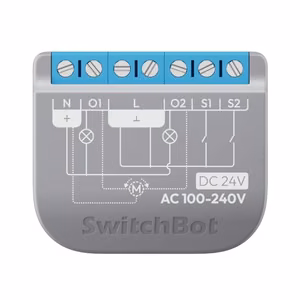 SwitchBot Relay Lüliti 2PM intelligent two-channel lüliti
