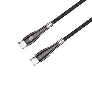 Forever Sleek kaabel USB-C - USB-C 2,0 m 60W must