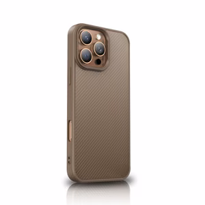 Wozinsky Carbon Fiber Ümbris with MagSafe jaoks Samsung Galaxy S25+ - Brown