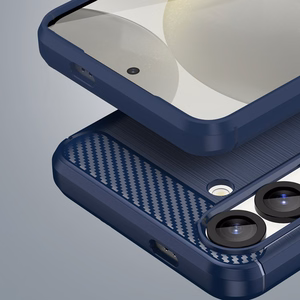 Carbon Ümbris jaoks iPhone 16e - Sinine