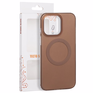 Tecto Shield Mistiq Mag ümbris mudelile iPhone 15 Pro Max 6,7", pruun