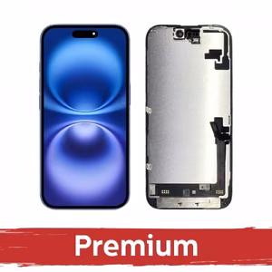 LCD ekraan ühilduv iPhone 16 must (Hard OLED / Premium) /*Removable IC*/
