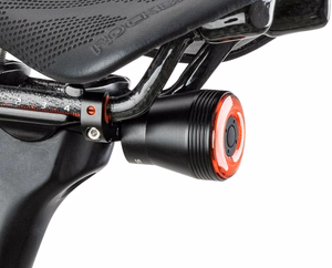 Rockbros Q5 tagumine jalgrattatuli Intelligent Stop System süsteemiga - must