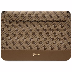 Guess 4G Stripe Metal Logo ümbris jaoks a 14" laptop - brown