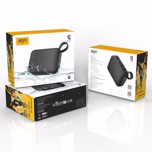 QCY SP2 IP67 Bluetooth Колонка с RGB Подсветкой и Стерео Режимом - Черный