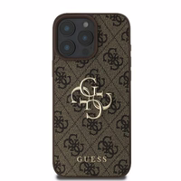 Guess 4G Big Logo iPhone 16 Pro Max Ümbris - Brown