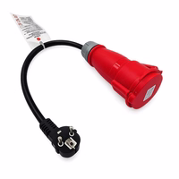 Adapter Reach CEE 16A 400V 220V Schuko