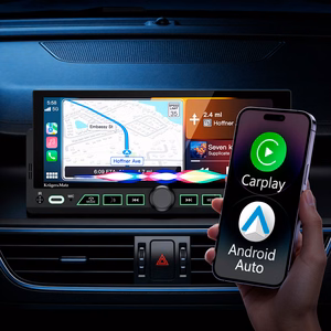 Krüger&Matz KM2017 – 1-DIN autoraadio CarPlay ja Android Autoga
