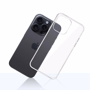 3mk Clear Ümbris Eco jaoks Apple iPhone 15 pro max - läbipaistev