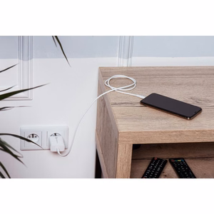 Phone laadija Forcell F-Energy USB C QC4.0 PD 3A 20W + kaabel USB C to Lightning TFK-TC-20WPD valge