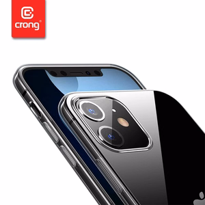 Crong Crystal Slim ümbris seadmele iPhone 12 / iPhone 12 Pro, läbipaistev
