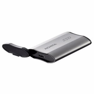ADATA SD810 1 TB must, hõbedane
