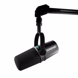 Shure MV7i – nutikas mikrofon sisseehitatud heliliidesega
