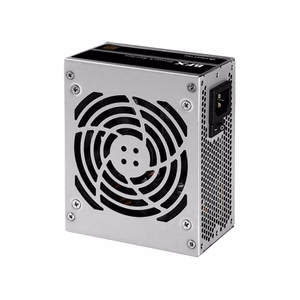 Chieftec Smart 350W power supply unit 20+4 pin ATX ATX must, hõbedane