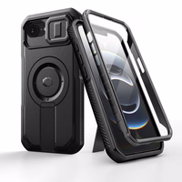 Tech-Protect Kevlar Magsafe Ümbris jaoks iPhone 16e - Must