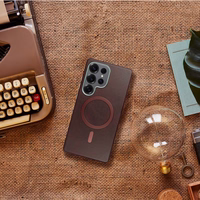 GENTLEMAN MAG COVER Ümbris compatible koos MagSafe jaoks SAMSUNG A07 pruun